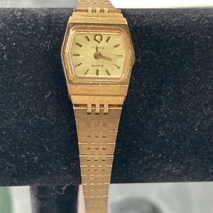 Gold Finish Timex Watch (Womens)